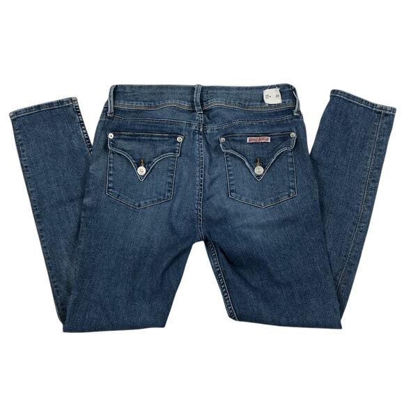 HUDSON Crop Colin Skinny Women 28 Blue MidRise Stylish City Chic Feminine Travel - Picture 8 of 12